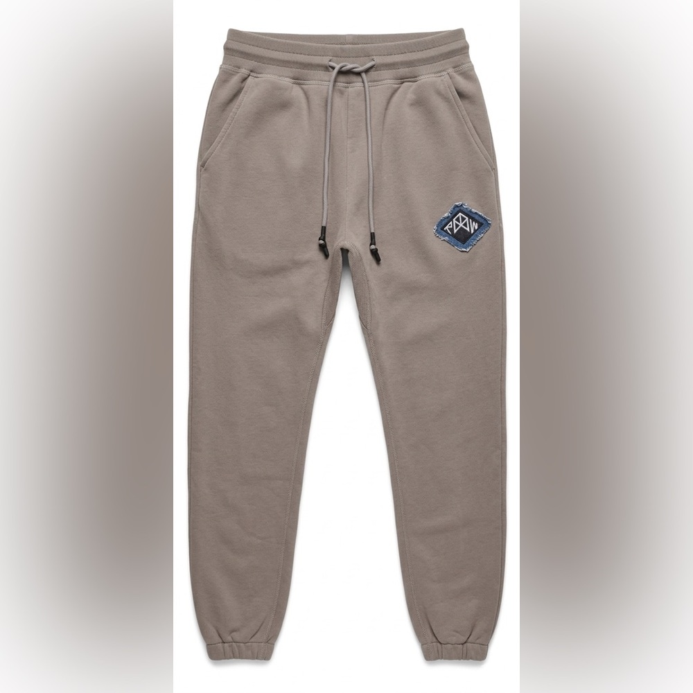 RawGear Men’s Taupe Drop Crotch Joggers - Size Medium